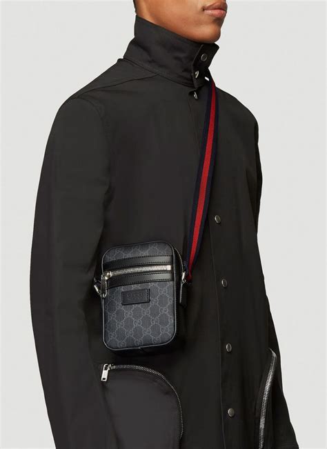 gucci crossbody mens bag|gucci men's bags shop online.